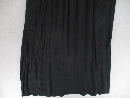 Witchery Dress Womens 16 Black Halter Maxi Sleeveless Cut Out Frill Pleated - Picture 19 of 21