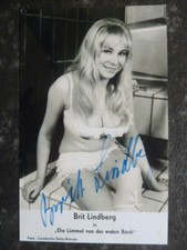 Brit Lindberg (Die L&uuml;mmel von der ersten Bank), Repro Autogrammfoto (DRUCKsign.)