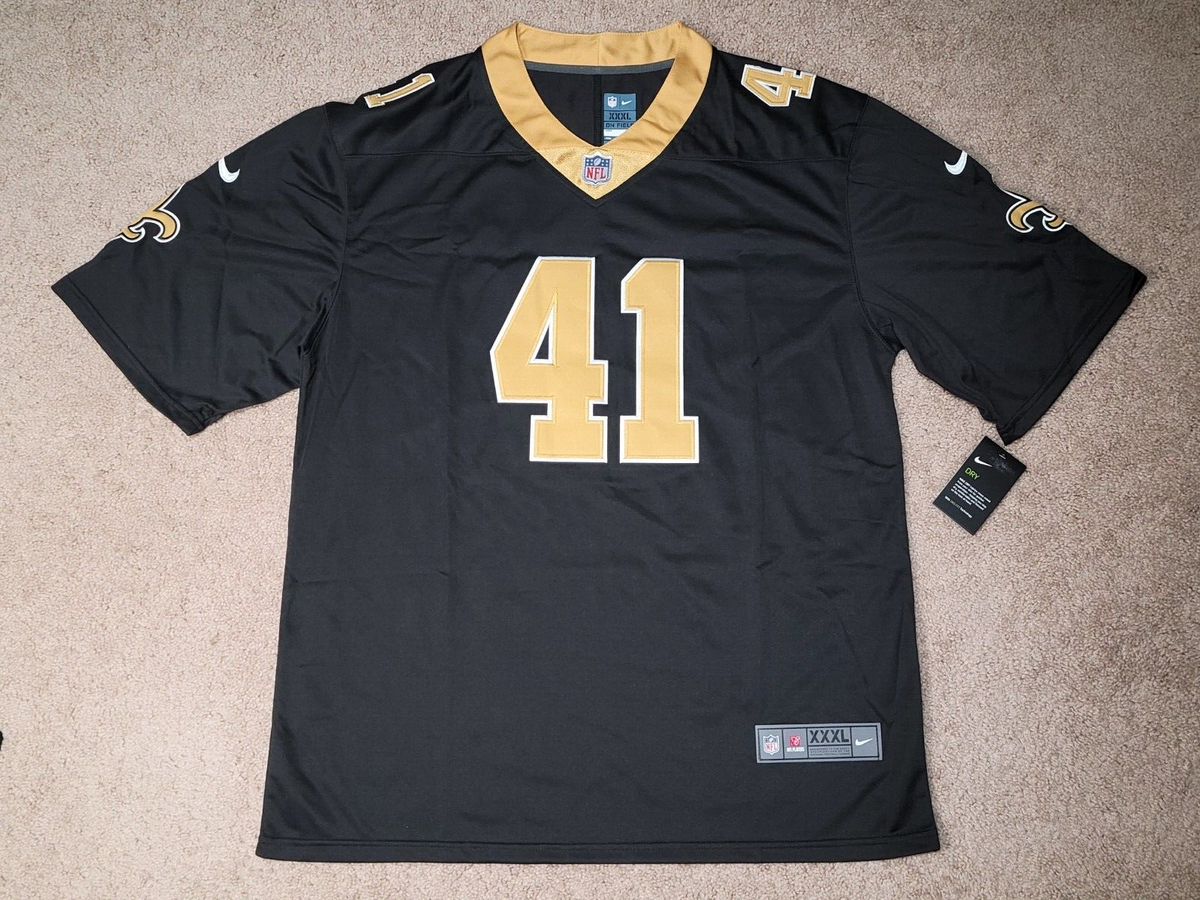 Autographed Alvin Kamara Saints Football Jersey - Beckett BAS Certified, Size XL
