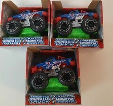 Greenbrier Interat Turbo Express Wheels 4x4 Blue Bull Monster Truck 1:64 Lot 3