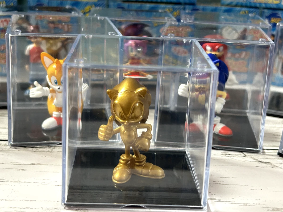 Sonic X Figure Collection set Secret Gold Sonic Rare SEGA TOYS set
