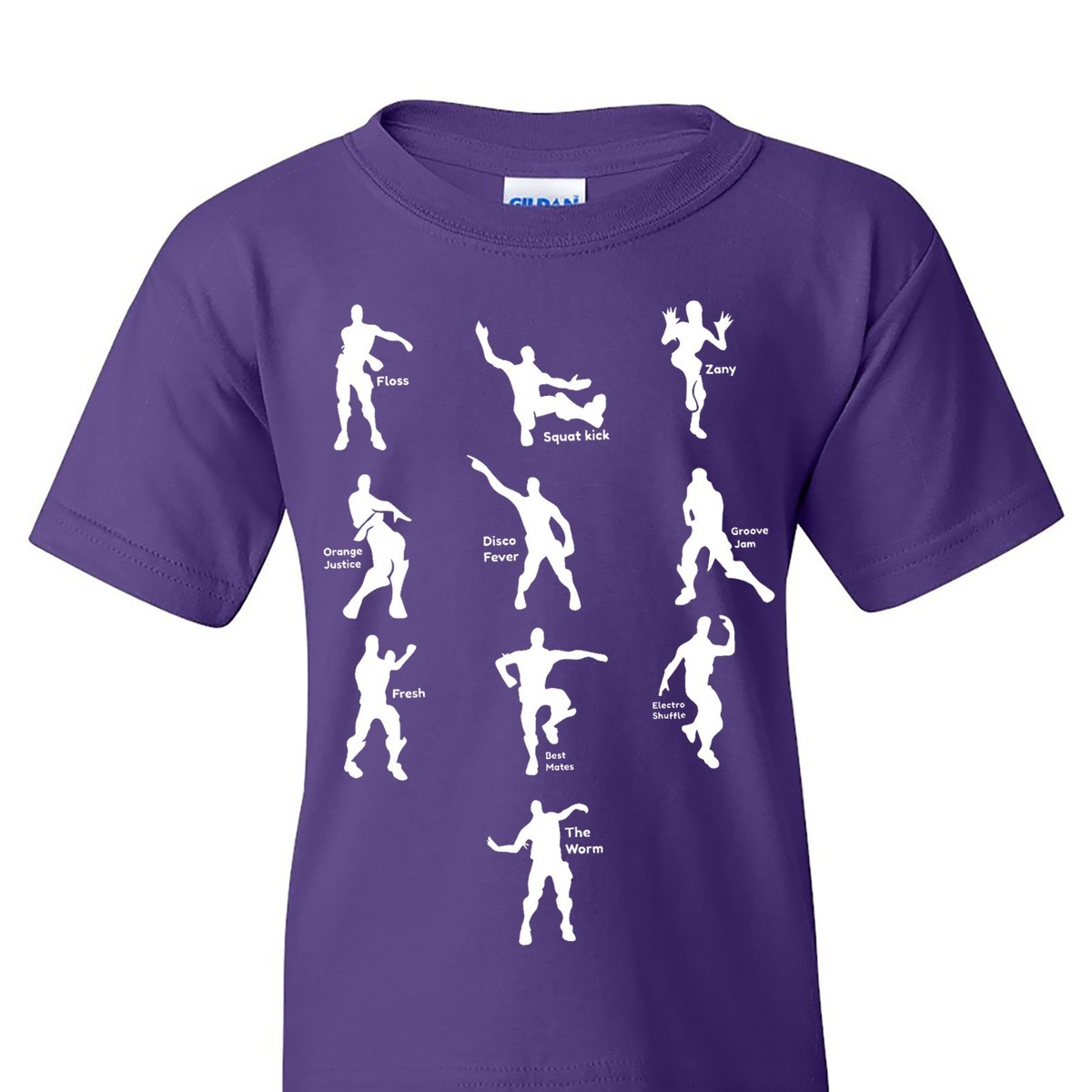 Emote Dances Funny Gaming Parody Video Game Youth T Shirt