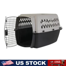 Pet Kennel for Dogs Hard-Sided Pet Dog Cat Carrier Portable Lightweight 26in
