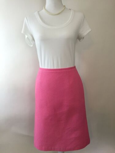 Liz Claiborne Size 4 Petite Skirt Pink Cotton Career NWOT | eBay