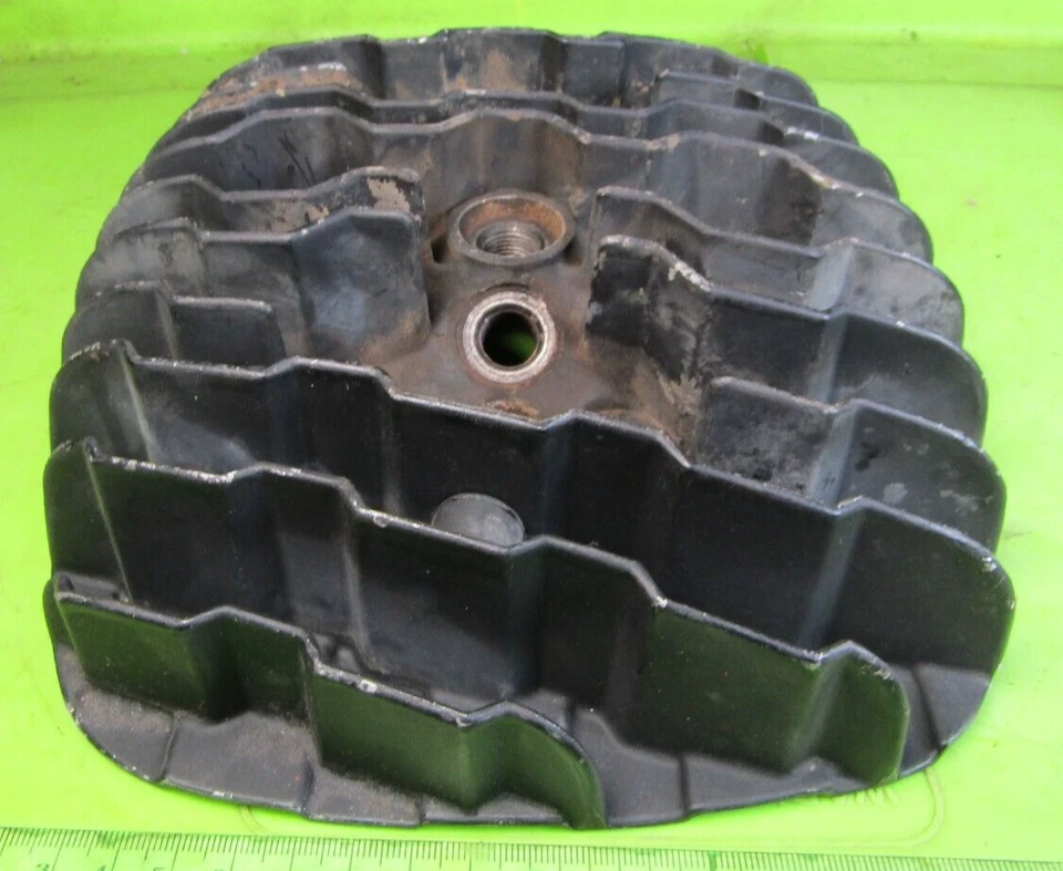 Montesa Enduro 250H 1976 culata de motor p/n 7360,028 tapa de barril de motor Foto 4 de 4