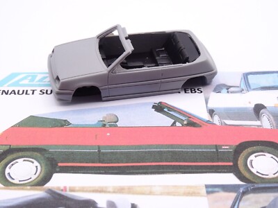 Kit Maquette Alezan Models 1/43 - Renault Super 5 Cabriolet - Gris - Édition 1985