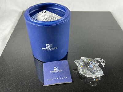 SWAROVSKI スワロフスキー　スワン　白鳥　010006 Swarovski Crystal Swan #010006 | eBay