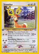 Stantler 1st Edition Common Neo Genesis 76/111 NM