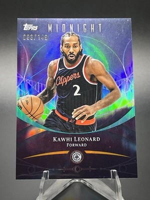 2025 Topps Midnight Kawhi Leonard Morning #/149 Clippers
