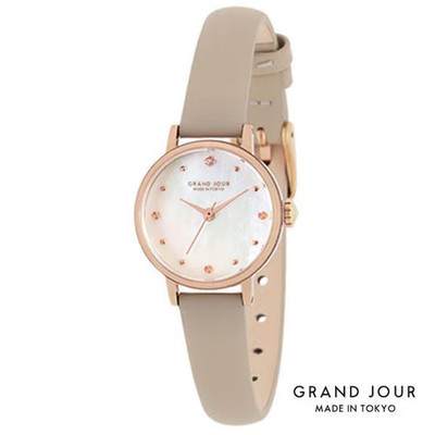 GrandJour Women's Fashion Watch Made in Tokyo Non-water Resistant Used