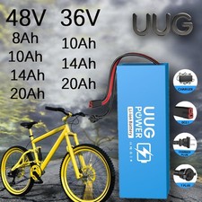 48V 36V 8Ah/10Ah/15Ah/20Ah Battery For 200W-1200W Ebike Electric Bicycle Bike