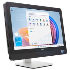 Dell 9020 23" I3 All In One AIO 8GB 120GB Windows 11 Desktop PC Fixed Screen