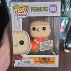 Funko Pop! Television Peanuts Linus #1588 Vinyl Figure w/ Protector — photo 1