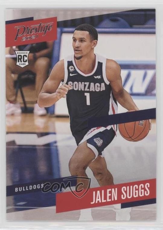 2021-22 Panini Chronicles Draft Picks Prestige Jalen Suggs #371 0d6g