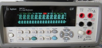 AGILENT 34411A + Service guide - 6 1/2 Digital Multimeter - Excellent condition