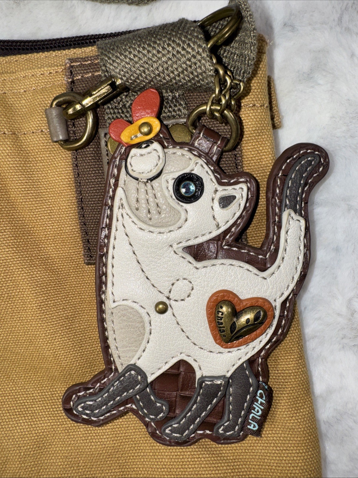 Chala Patch Crossbody Handbag Featuring Detachabl… - image 2