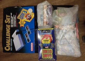 Nes challenge set + gamboy + game genie+ lots more big bundle