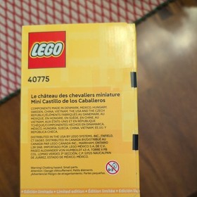 LEGO #40775 - MINI KNIGHTS CASTLE - NEW Castle GWP Black Knight 6086 6073