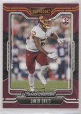 2021 Panini Playbook Rookie Orange Jamin Davis #147 4a0