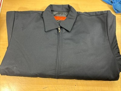 Red Kap Medium Regular Men's Black Quilt-Lined Insulated Work Jacket (6320)