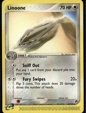 Linoone Uncommon Sandstorm 44/100 Colorless Pokemon Card on eBay