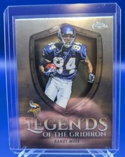 2025 Topps Chrome RANDY MOSS #LOG-25 Legends Of The Gridiron Minnesota Vikings