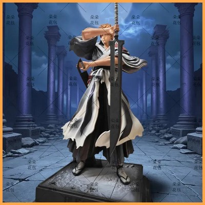 Bleach Dual Zangetsu Ichigo GK-Statue, Anime Bleach Desktop-Ornament