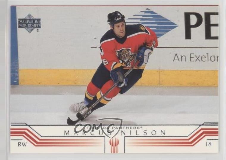 2001-02 Upper Deck Marcus Nilson #74 19zq