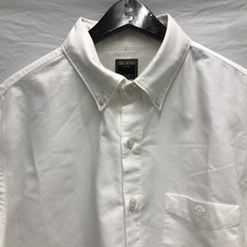 Todd Snyder M Med Men's Shirt White Slim Oxford Collar Button Down