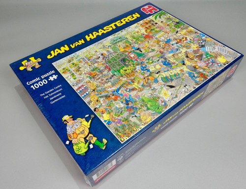 Jumbo 1000 Piece Jigsaw Puzzle - Jan van Haasteren The Garden Centre - New - Picture 2 of 6