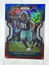 2020 Prizm Yannick Ngakoue Red White & Blue Jaguars Maryland Football