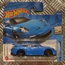 Hot Wheels  Porsche 911 GT3 (Blue) 1:64 Mattel
