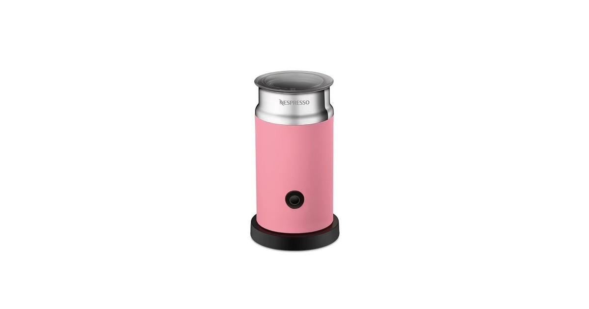 Nespresso Aeroccino3 Milk Frother - Limited Edition Pink (/RT6