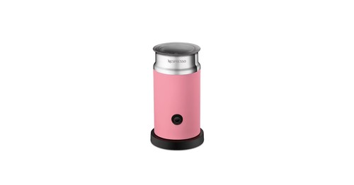 Nespresso Aeroccino3 Milk Frother - Limited Edition Pink (/RT6-24607-3694-US...