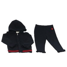 GUCCI Jacket Cotton Setup Navy Auth am6464