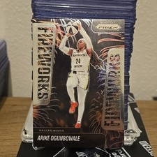 2025 Panini Prizm WNBA - Fireworks Arike Ogunbowale #8