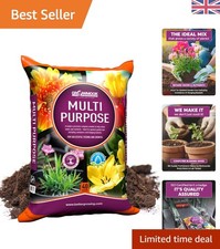 40L Versatile Garden Compost for Strong Roots & Hydrated Plants - Trusted Brand 0.34 per litre