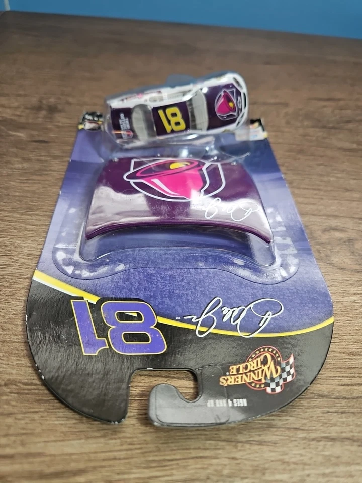 CAPUCHA Dale Earnhardt Jr. #81 escala 1/64 Taco Bell NASCAR Winner's Circle Racing Foto 4 de 4