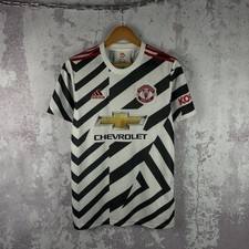 Adidas Manchester United Soccer Jersey 2020-21 Away Men’s Vintage Red Size S