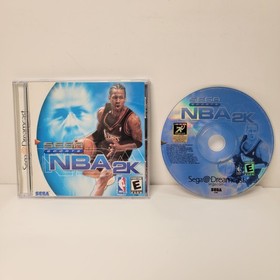 NBA 2K Sega Dreamcast 1999 Video Game Tested Complete With Manual New Jewel Case