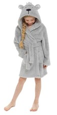 i-Smalls Kids Glitter Thread Gown with Embroidered Hood with Eye Mask 7 to 13