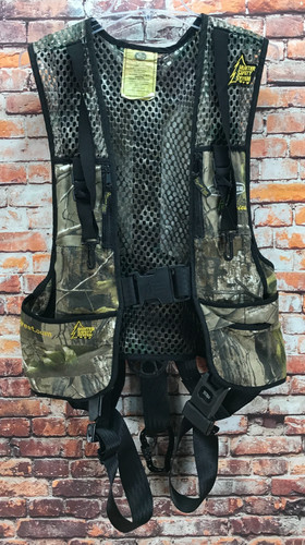 Hunter Safety System Pro Series Tree Stand Camo Realtree Harness Vest Size S/M