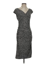Chaps Women Black Cocktail Dress S