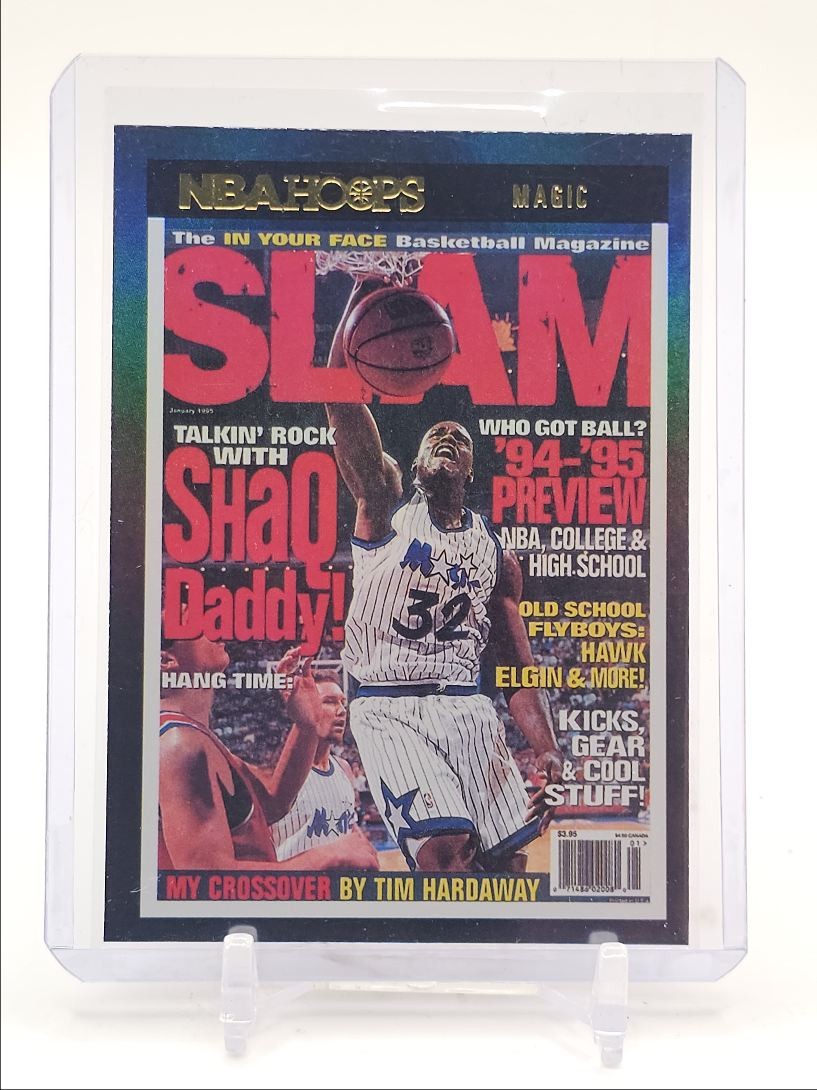 SHAQUILLE O'NEAL 2021-22 NBA HOOPS SLAM BASKETBALL BASE MAGIC Q6089