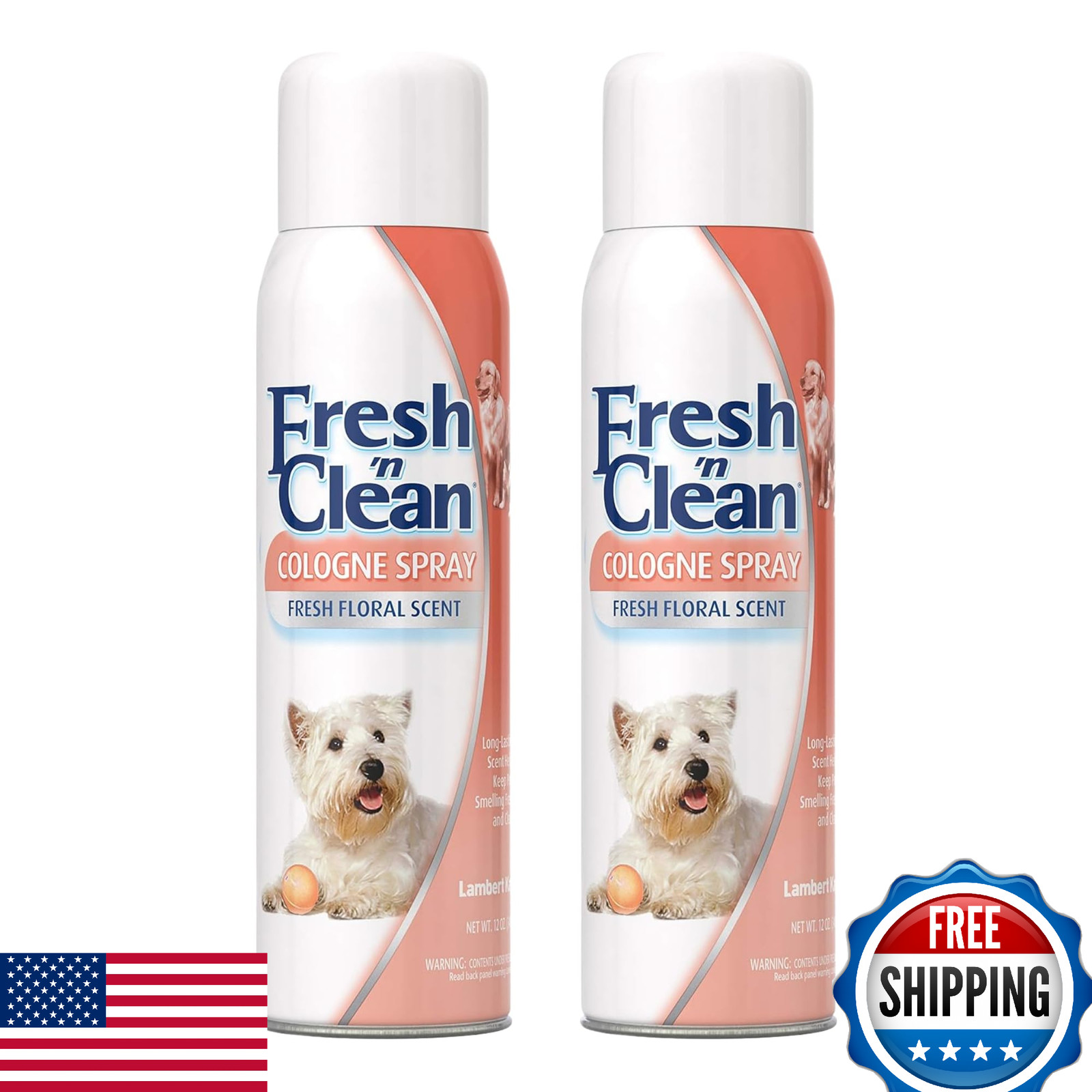 PetAg Fresh &rsquo;n Clean Floral Scent Dog Cologne Spray 12oz O