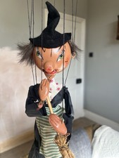 Early 50’s Vintage Pelham Puppet SM Witch Nice condition - Boxed