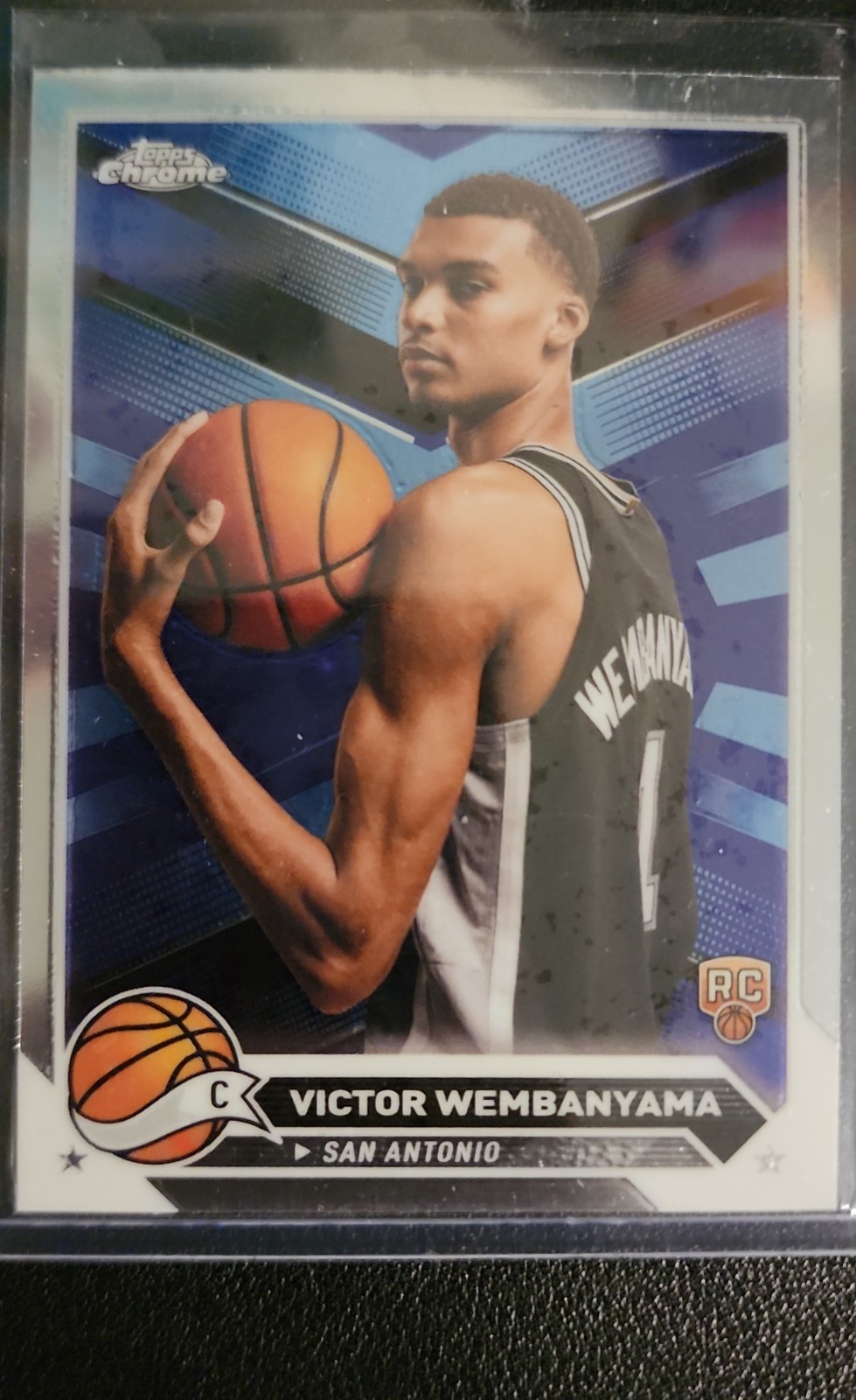 2023-24 Topps Chrome - Victor Wembanyama #1 Refractor (RC)