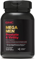 GNC Mega Men Prostate and Virility Multivitamin, Supports Optimal Sexual Health