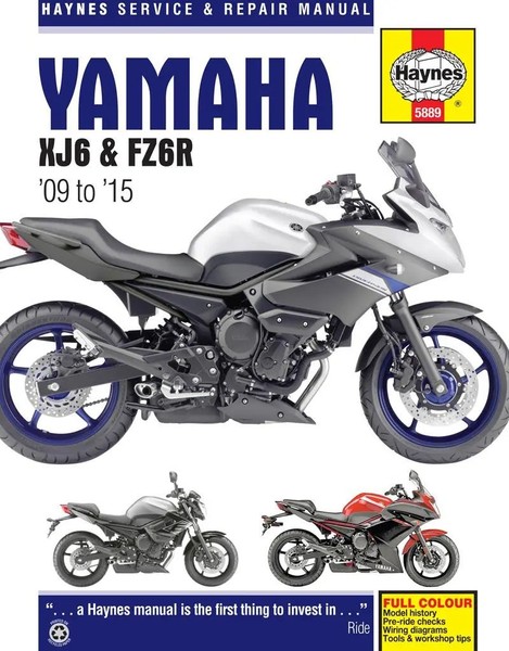 Matthew Coombs | Yamaha XJ6 & FZ6R (2009-2015) Haynes Repair Manual | Buch-image
