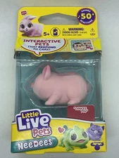 Little Live Pets NeeDees Oinkee Pig Interactive Pet Figure NRFB